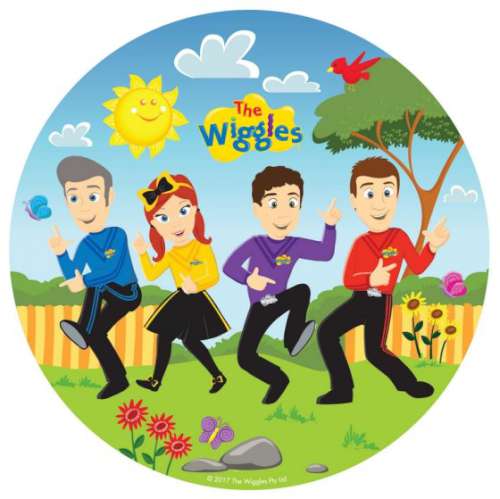 The Wiggles Dinner Plates - Click Image to Close